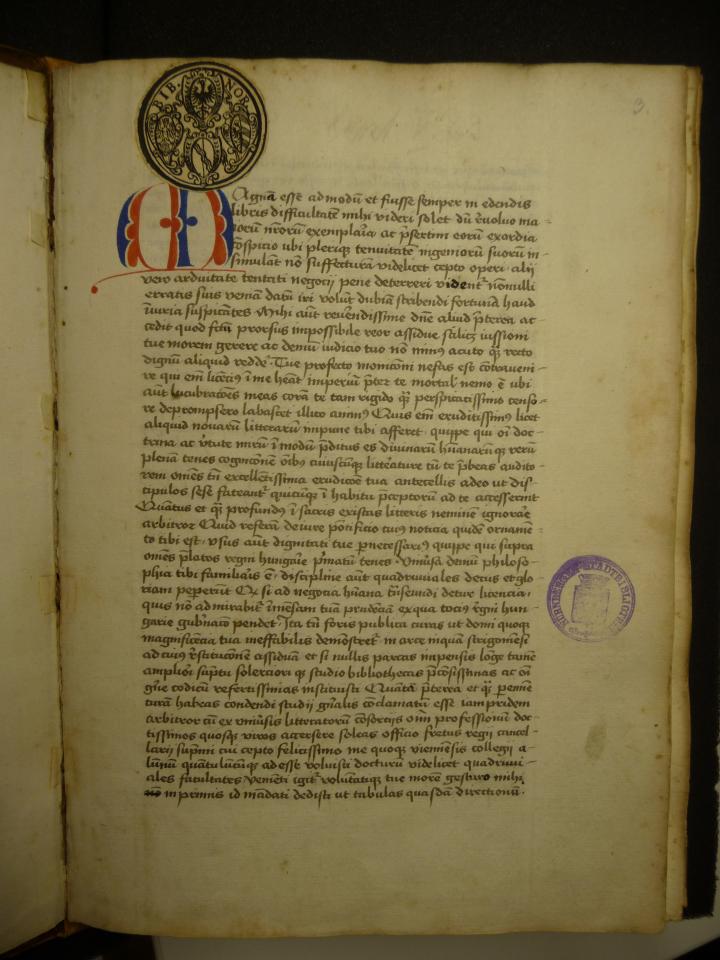 Euclidis Elementa 1 - fotografiert in der Nürnberger Stadtbibliothek